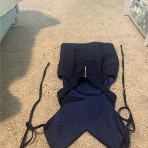 Navy Minidress with Cutouts